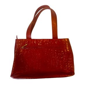 Vintage Plinio Visona, red leather purse
